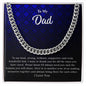 To My Dad | Cuban Link Chain