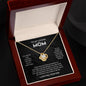 To My Loving Mom | Love Knot Necklace.
