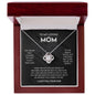 To My Loving Mom | Love Knot Necklace.