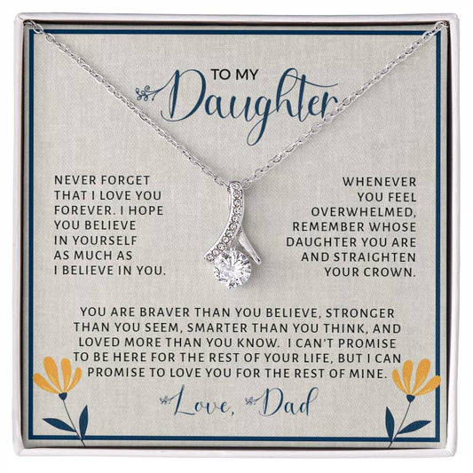 To My Daughter | Alluring Beauty necklace